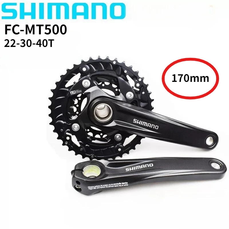 SHIMANO FC-MT500 Hollow Integrated Tooth Disk 22-30-40T 3x10 Speed Mountain Bike Tooth Disk
SHIMANO FC-MT500 Hollow Integrated Tooth Disk 22-30-40T 3x10 Speed Mountain Bike Tooth Disk