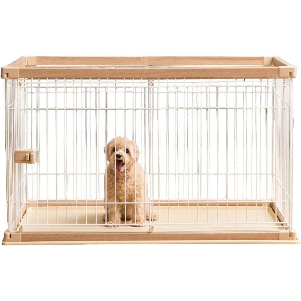 Large Dog Crate, Dog Kennel Indoor with Sliding Door & Bottom Tray, Dog Cage, Wire Pet Pen with Bottom Tray.
Large Dog Crate, Dog Kennel Indoor with Sliding Door & Bottom Tray, Dog Cage, Wire Pet Pen with Bottom Tray.