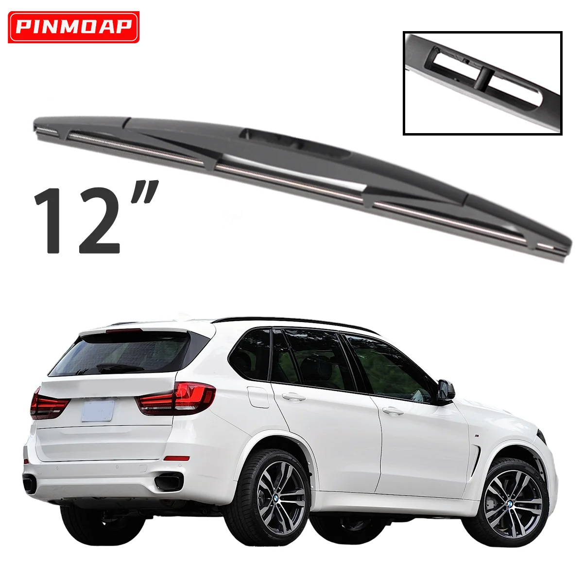 1PC 12" Rear Wiper Blade Applicable For BMW X5 F15 2013-2018 Windshield Windscreen Rear Wiper Blade Car Accessories
1PC 12" Rear Wiper Blade Applicable For BMW X5 F15 2013-2018 Windshield Windscreen Rear Wiper Blade Car Accessories