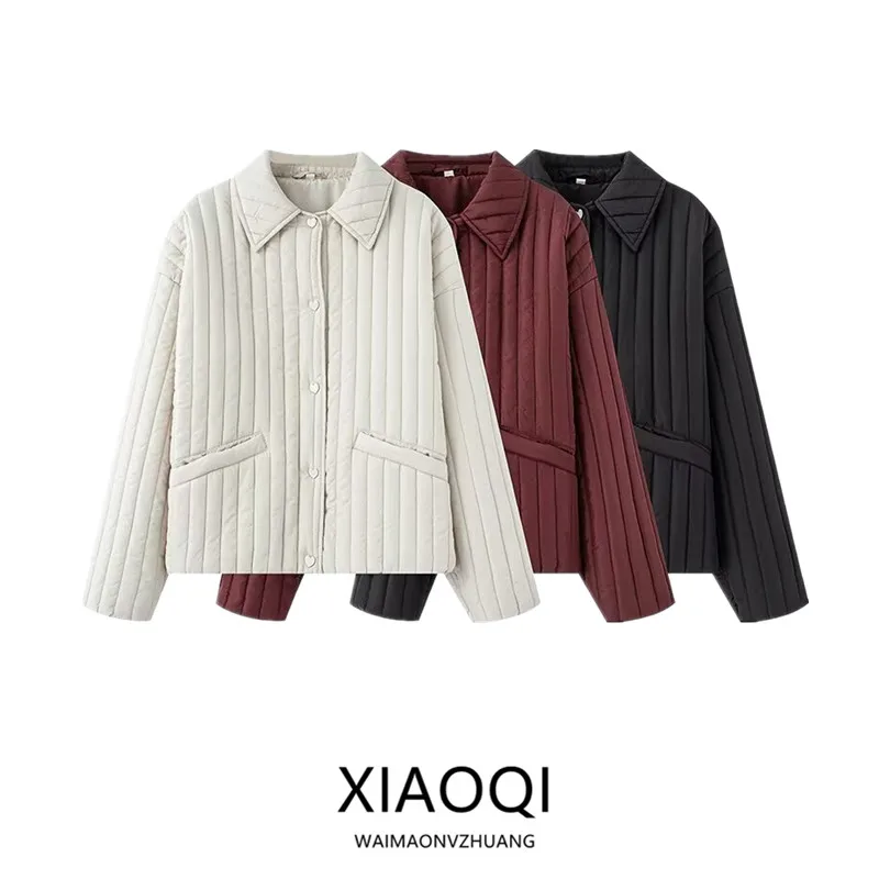 Весна 2024, женский свободный хлопковый дэт с отложным воротником и пуговицами в форме сердца, модная верхняя одежда
Весна 2024, женский свободный хлопковый дэт с отложным воротником и пуговицами в форме сердца, модная верхняя одежда