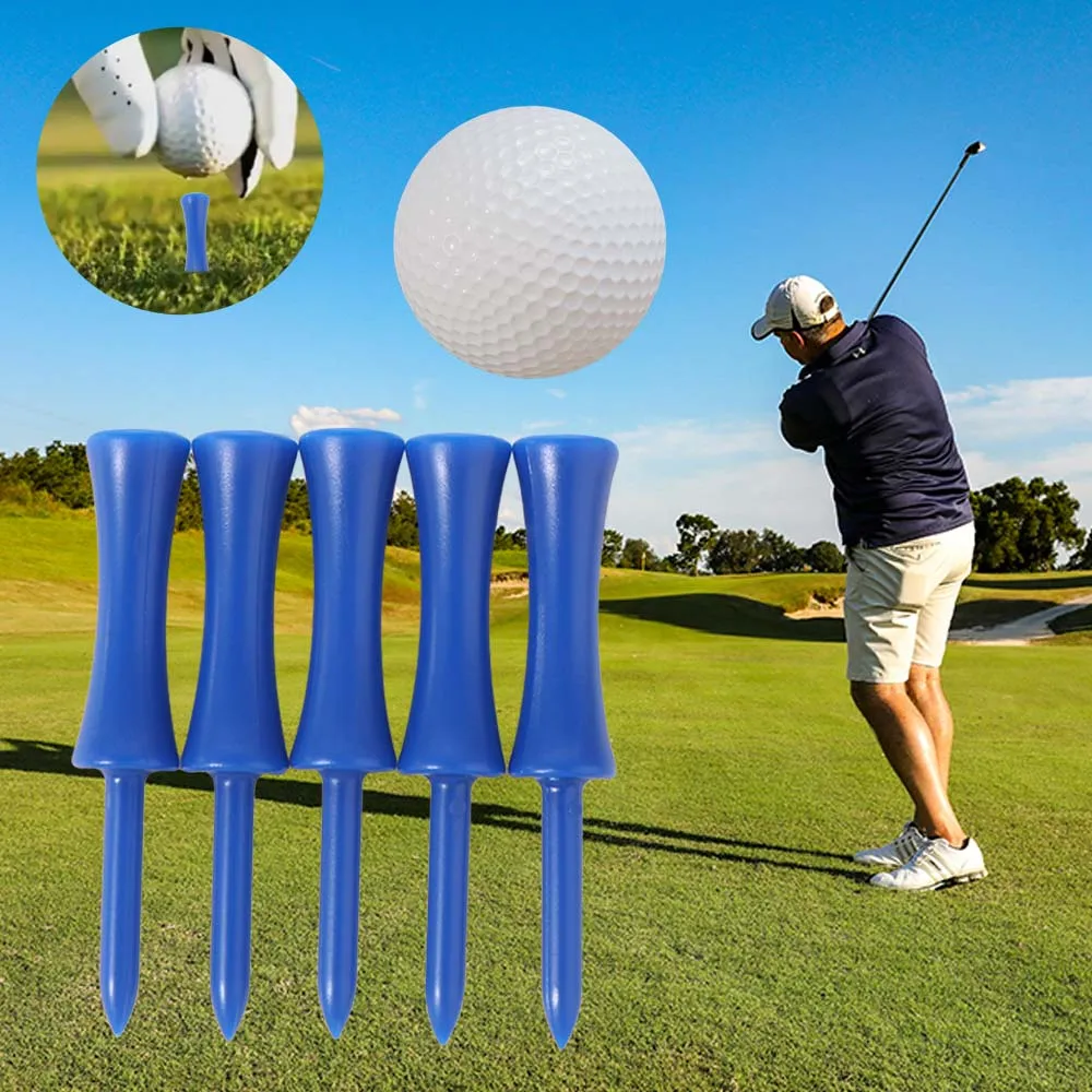 100pcs 68mm Golf Rubber Tee Plastic Replacement Professional Golf Tee Durable Anti-loss Golf Practice Tee Golf Accessories
100pcs 68mm Golf Rubber Tee Plastic Replacement Professional Golf Tee Durable Anti-loss Golf Practice Tee Golf Accessories
