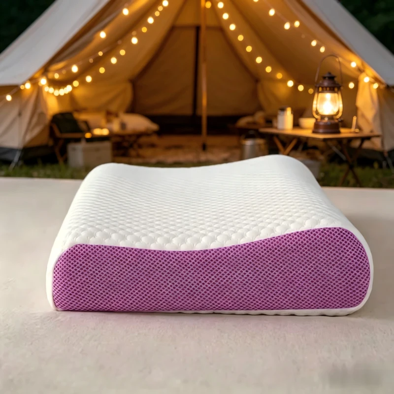 Breathable Gel Pectin Pillow, Washable Air Layer Cervical Pillow, Zero Pressure Neck Pillow with Purple Pillowcase for Adult
Breathable Gel Pectin Pillow, Washable Air Layer Cervical Pillow, Zero Pressure Neck Pillow with Purple Pillowcase for Adult