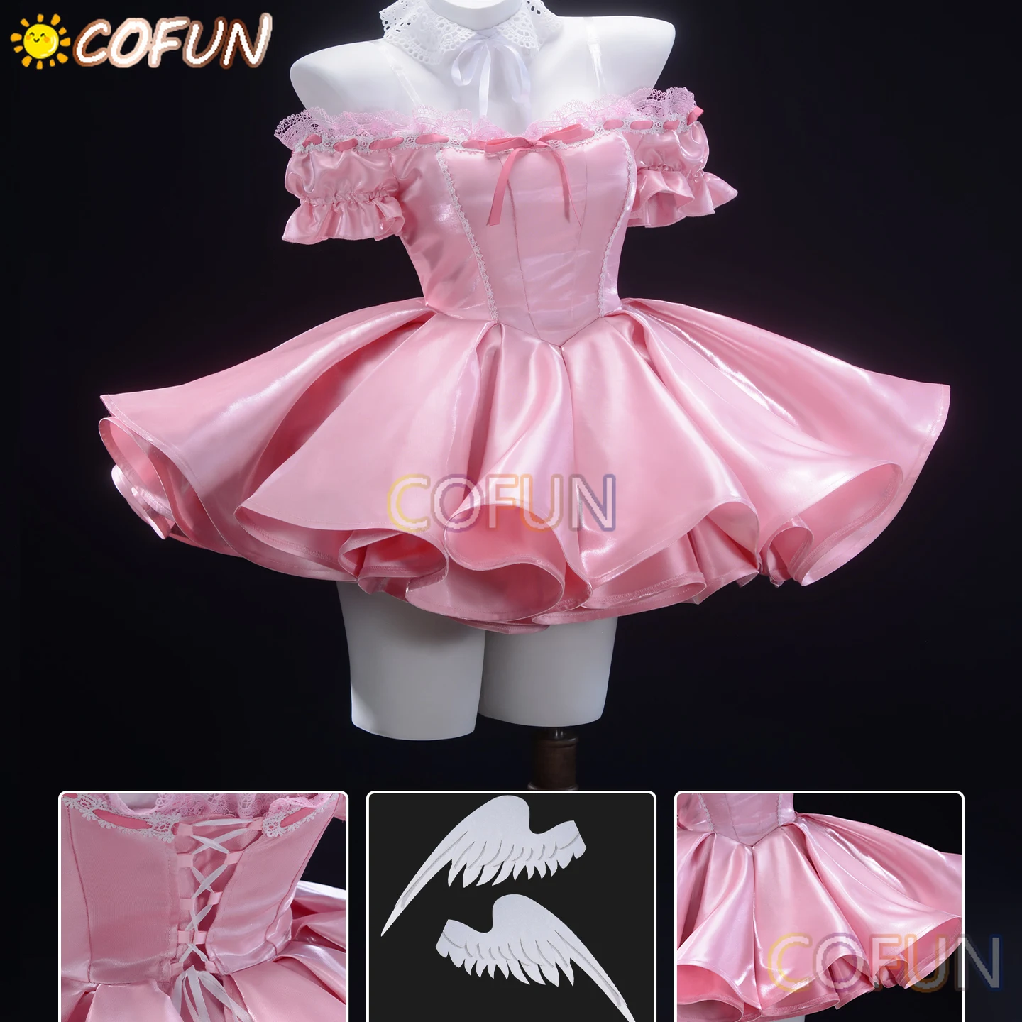 COFUN Tsukiyomi Utau Cosplay Costume Shugo Chara Uniform Outfit Women Party Princess Dress Game Halloween Xmas Carnival Full Set
COFUN Tsukiyomi Utau Cosplay Costume Shugo Chara Uniform Outfit Women Party Princess Dress Game Halloween Xmas Carnival Full Set