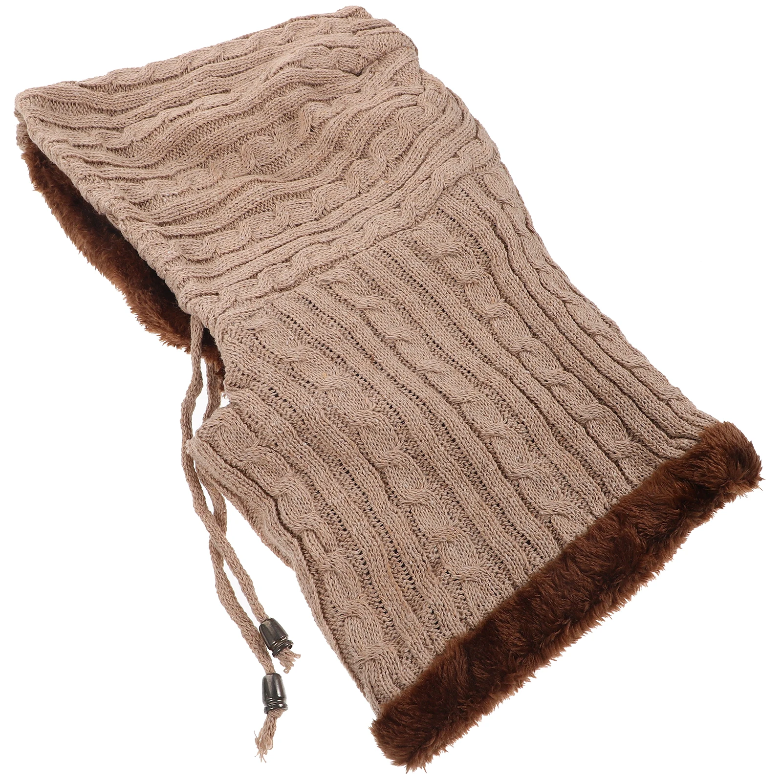 Unisex Winter Knitted Thickened Caps Khaki Hooded Scarf Hat Outdoor Cycling Ski Warm Stylish
Unisex Winter Knitted Thickened Caps Khaki Hooded Scarf Hat Outdoor Cycling Ski Warm Stylish
