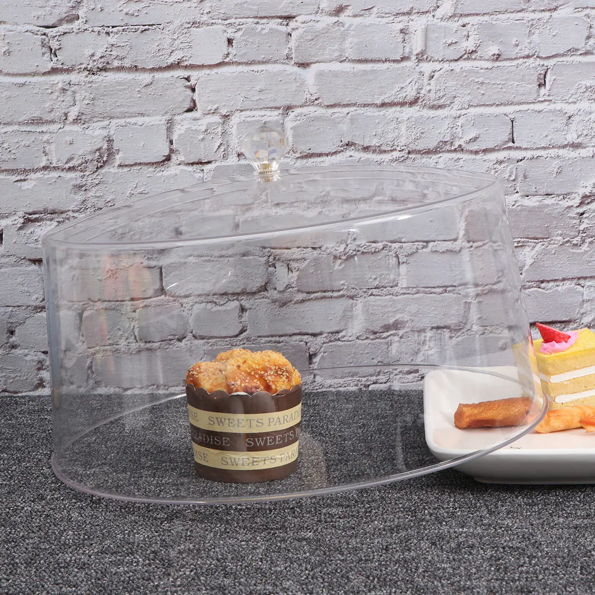 1Pcs Plastic Food Cover Clear Cake Protector Dust-Proof for Home Restaurant Buffet Salad Storage Food Cover
1Pcs Plastic Food Cover Clear Cake Protector Dust-Proof for Home Restaurant Buffet Salad Storage Food Cover