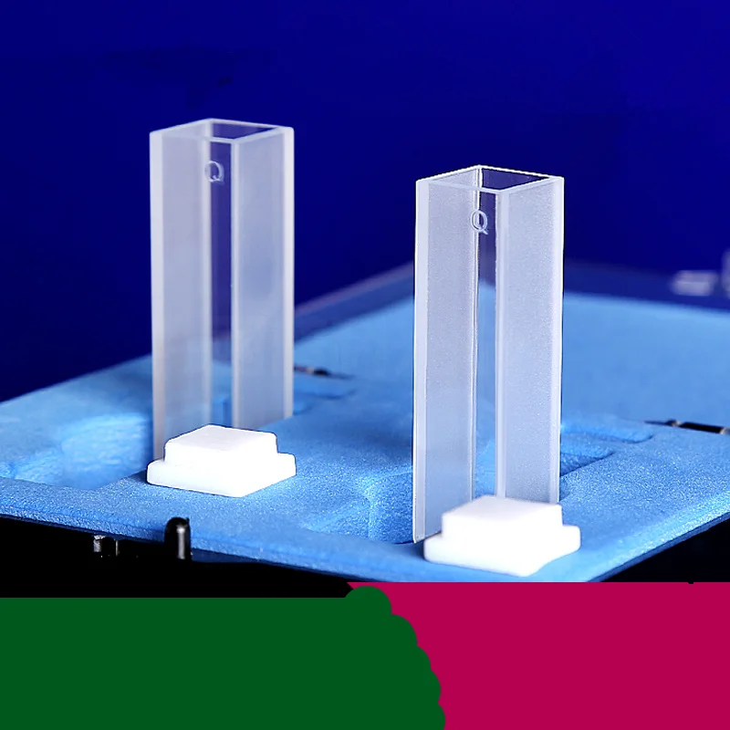 2Pcs 10mm Path Length JGS1 Quartz Cuvette Cell With Lid For Spectrophotometers
2Pcs 10mm Path Length JGS1 Quartz Cuvette Cell With Lid For Spectrophotometers