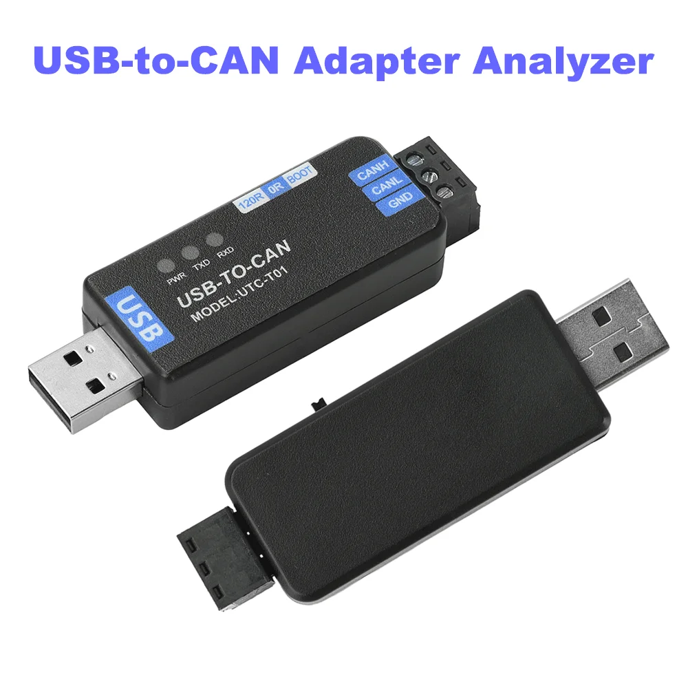 PCAN Firmware Version USB To Can Adapter Analyzer Signal Converter CAN Communication Device for Debugging