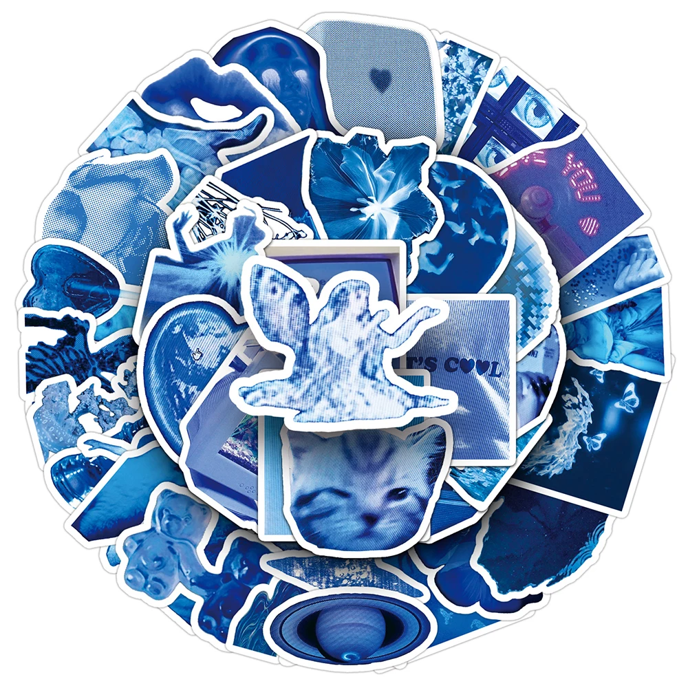 10/30/50pcs Pixel Blue Ins Style Graffiti Stickers Creative Aesthetic Art Decals Decoration Notebook Luggage Phone Sticker Gift
10/30/50pcs Pixel Blue Ins Style Graffiti Stickers Creative Aesthetic Art Decals Decoration Notebook Luggage Phone Sticker Gift