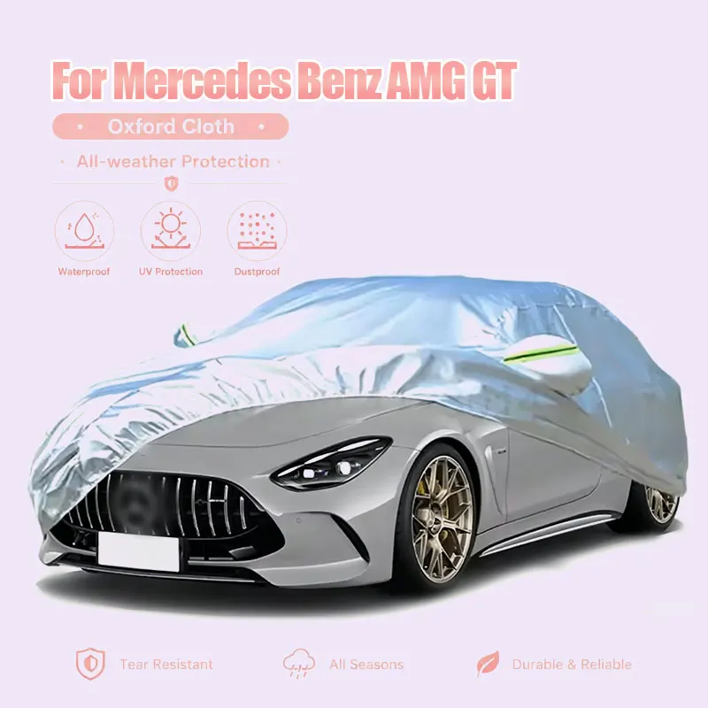 For Mercedes Benz AMG GT Full Car Cover Reflective Strips Waterproof Snowproof Dustproof UV Protection Exterior Accessories
For Mercedes Benz AMG GT Full Car Cover Reflective Strips Waterproof Snowproof Dustproof UV Protection Exterior Accessories
