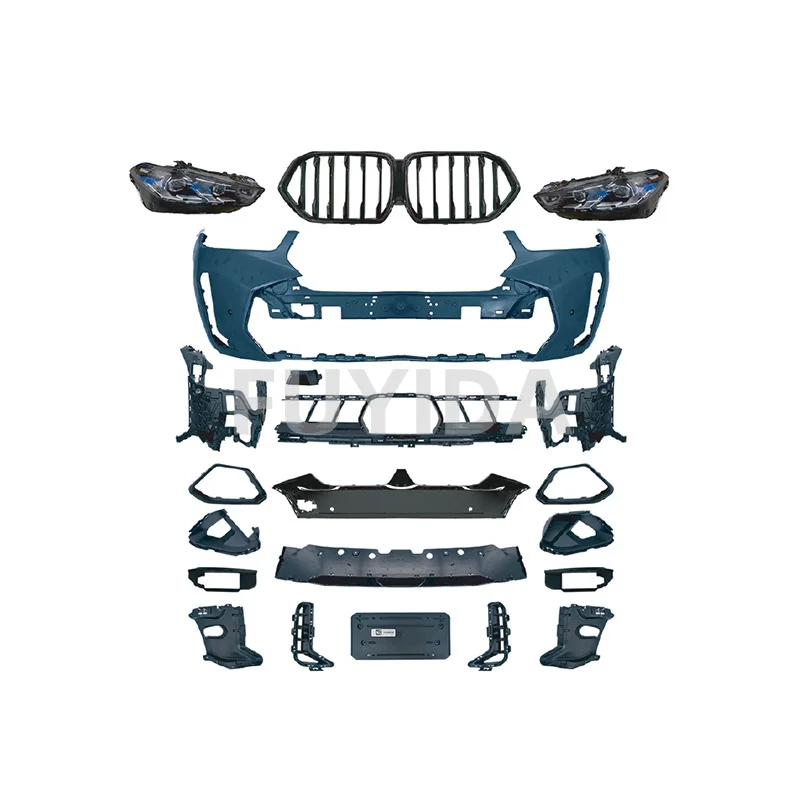 For BMWs X6 G06(20-22style) Upgrade to X6M Bodykit Front Bumper Body Kit Front Lip Side Skirt Rear Diffuser Wide-bodyFender Tail
For BMWs X6 G06(20-22style) Upgrade to X6M Bodykit Front Bumper Body Kit Front Lip Side Skirt Rear Diffuser Wide-bodyFender Tail