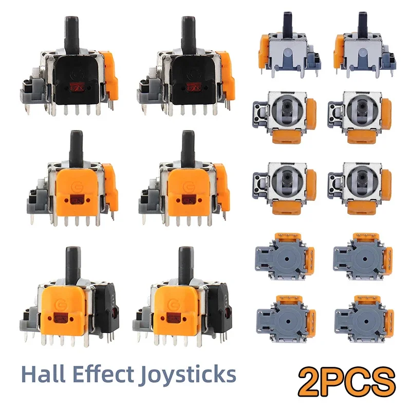 Replacement Hall Electromagnetic 3D Analog Joystick High Precision Hall Effect Thumb Sticks Joystick Rocker for PS4/PS5/Xbox One
Replacement Hall Electromagnetic 3D Analog Joystick High Precision Hall Effect Thumb Sticks Joystick Rocker for PS4/PS5/Xbox One