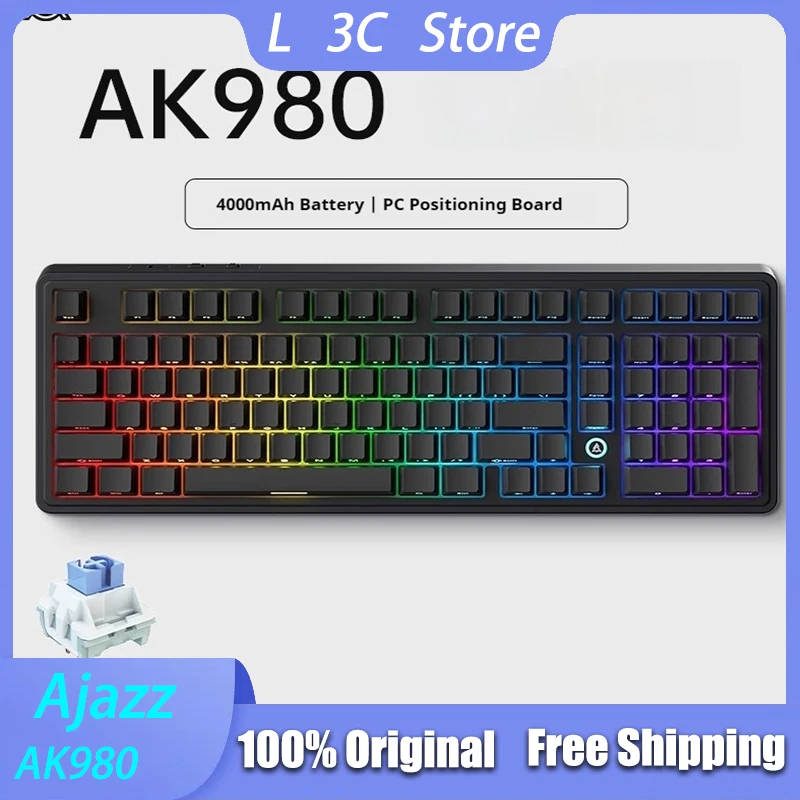 AJAZZ AK980 игровая беспроводная клавиатура с горячей заменой Bluetooth офисная механическая клавиатура для ноутбука RGB полная клавиша DIY скидка
AJAZZ AK980 игровая беспроводная клавиатура с горячей заменой Bluetooth офисная механическая клавиатура для ноутбука RGB полная клавиша DIY скидка