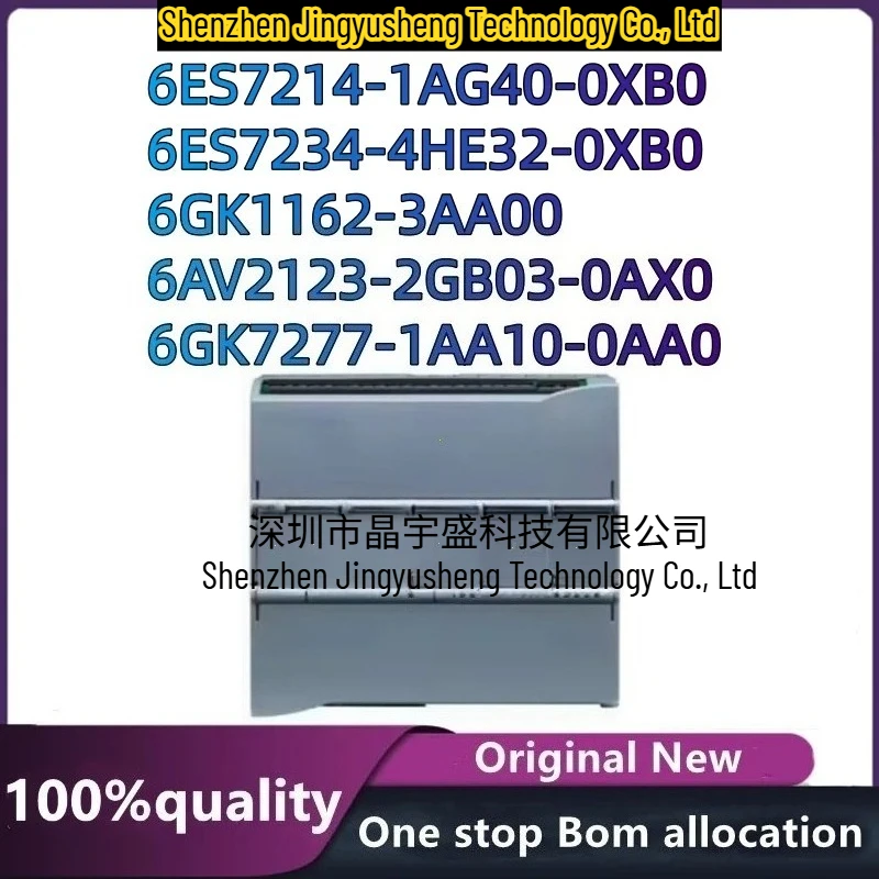 New Original 6ES7214-1AG40-0XB0 6ES7234-4HE32-0XB0 6GK7277-1AA10-0AA0 6AV2123-2GB03-0AX0 6GK1162
New Original 6ES7214-1AG40-0XB0 6ES7234-4HE32-0XB0 6GK7277-1AA10-0AA0 6AV2123-2GB03-0AX0 6GK1162