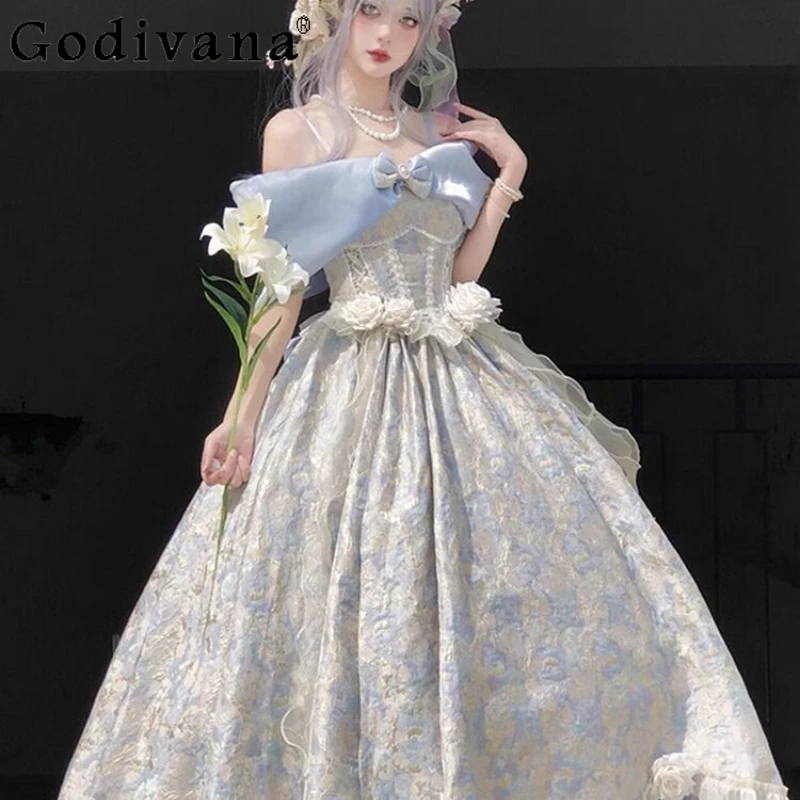 Lolita Evening Princess Dress Girl High End Fairy Temperament Student Day Dress Women Party Daily Adult Ceremony Sweet Dress
Lolita Evening Princess Dress Girl High End Fairy Temperament Student Day Dress Women Party Daily Adult Ceremony Sweet Dress