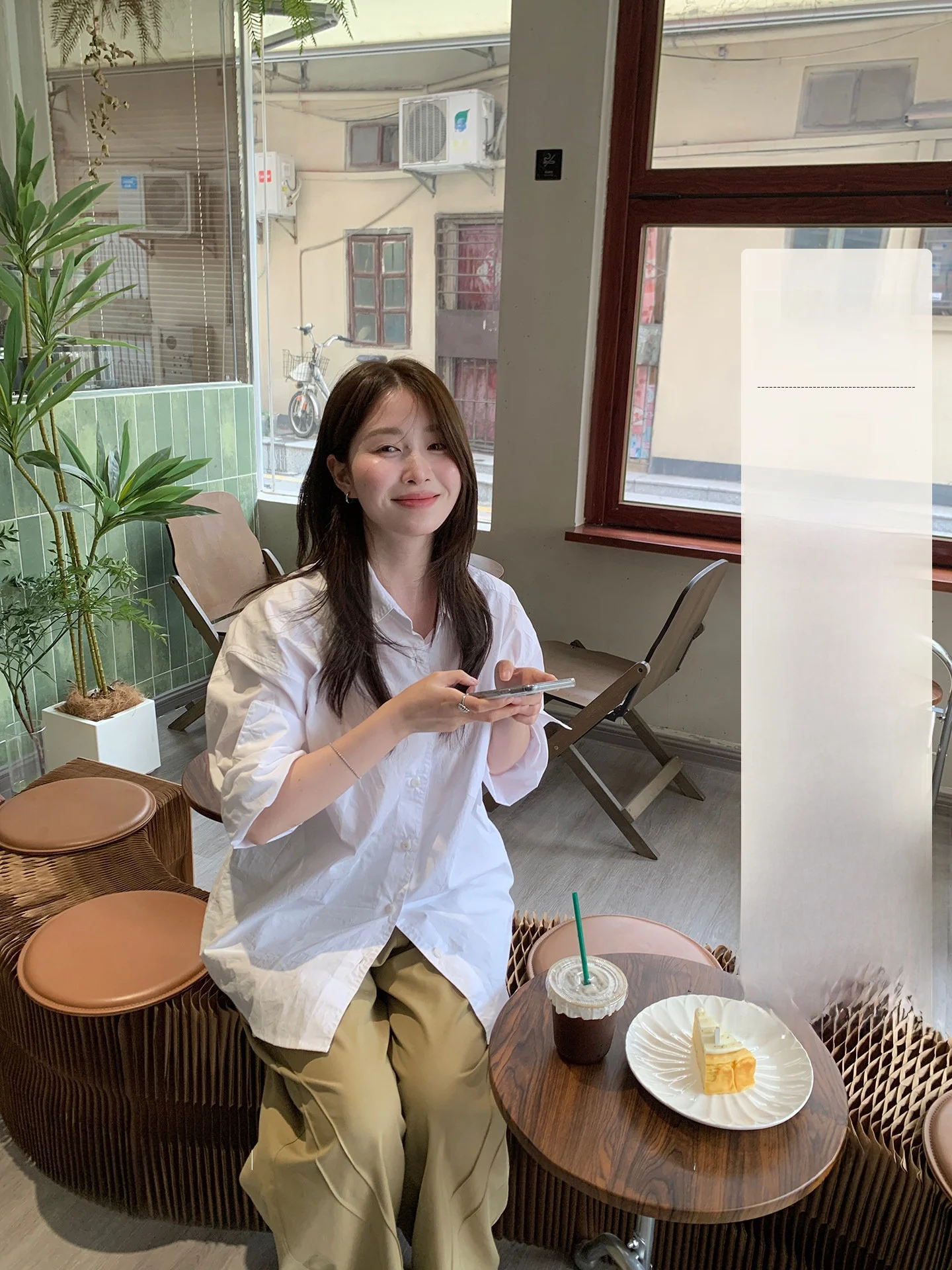 Miao Korean Style Long Sleeve Shirt Women's Spring Summer Breathable Cotton Innerwear Outerwear Casual Coat Open Cardigan
Miao Korean Style Long Sleeve Shirt Women's Spring Summer Breathable Cotton Innerwear Outerwear Casual Coat Open Cardigan