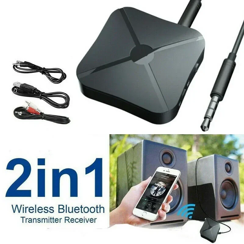 KN319 2 IN 1 Bluetooth 5.0 4.2 Audio Receiver Transmitter 3.5MM AUX Jack RCA Wireless Adapter For Speaker TV Car PC Headphones
KN319 2 IN 1 Bluetooth 5.0 4.2 Audio Receiver Transmitter 3.5MM AUX Jack RCA Wireless Adapter For Speaker TV Car PC Headphones