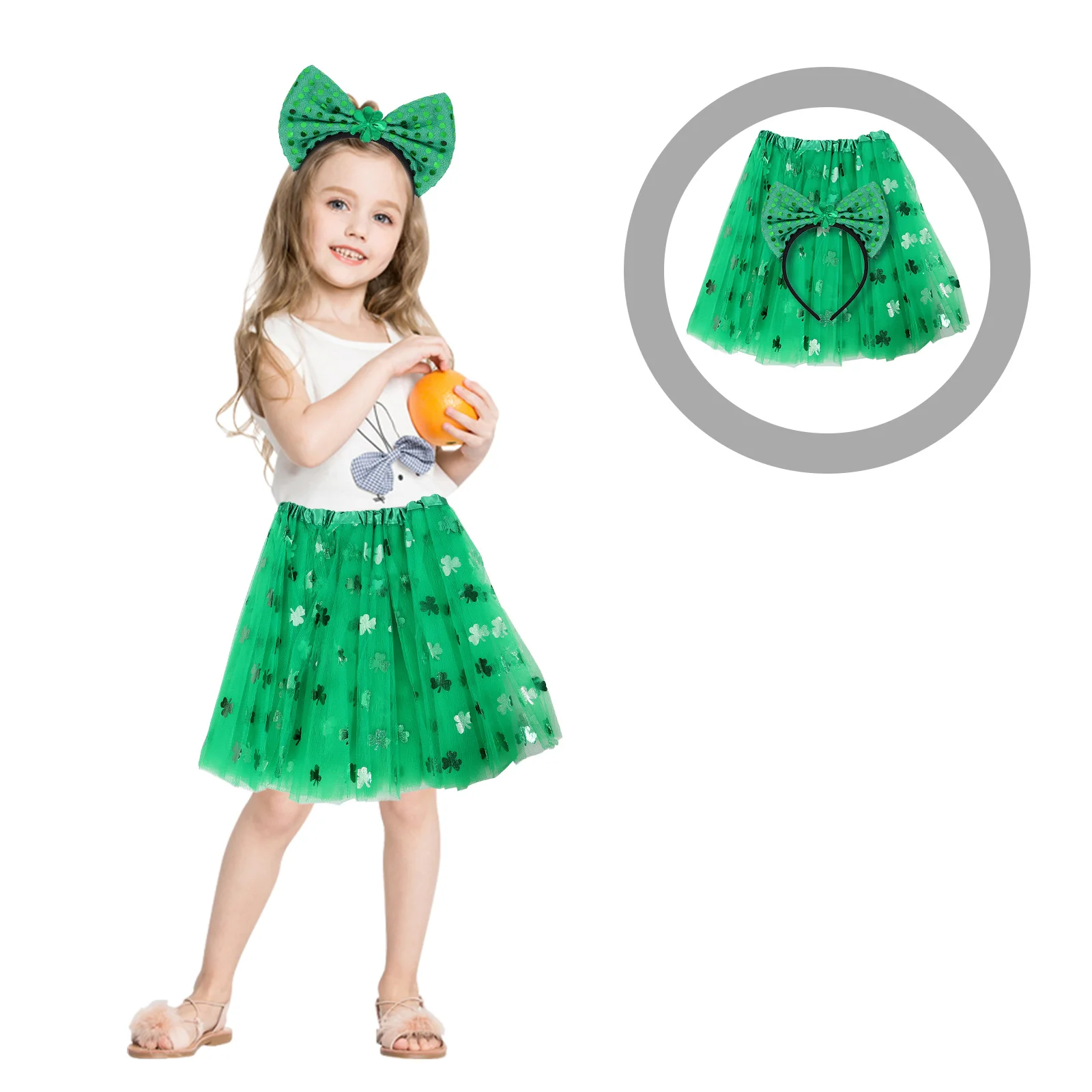 1 set 1 Set Short Skirt Headband For St. Patrick'S Day Costume Set Party Dress Up Props Theme Festival Decor
1 set 1 Set Short Skirt Headband For St. Patrick'S Day Costume Set Party Dress Up Props Theme Festival Decor