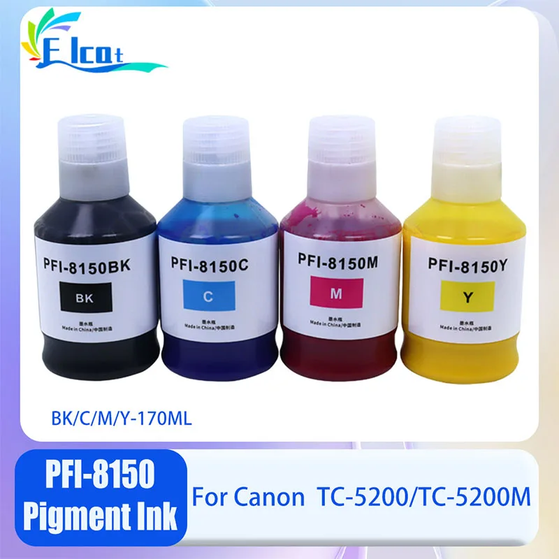 PFI-8150 PFI8150 PFI 8150 170 мл пигментные чернила, совместимые для Canon IMAGEPROGRAF TC-5200 TC-5200M, набор для заправки чернил для принтера
PFI-8150 PFI8150 PFI 8150 170 мл пигментные чернила, совместимые для Canon IMAGEPROGRAF TC-5200 TC-5200M, набор для заправки чернил для принтера
