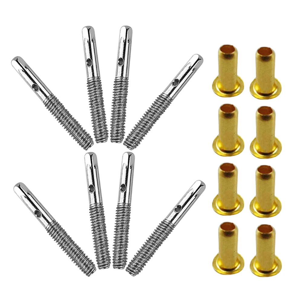 8 Sets String Screw Accessories Piano Desk Pins Pegs Parts Metal Instrument Loose Tuning
8 Sets String Screw Accessories Piano Desk Pins Pegs Parts Metal Instrument Loose Tuning