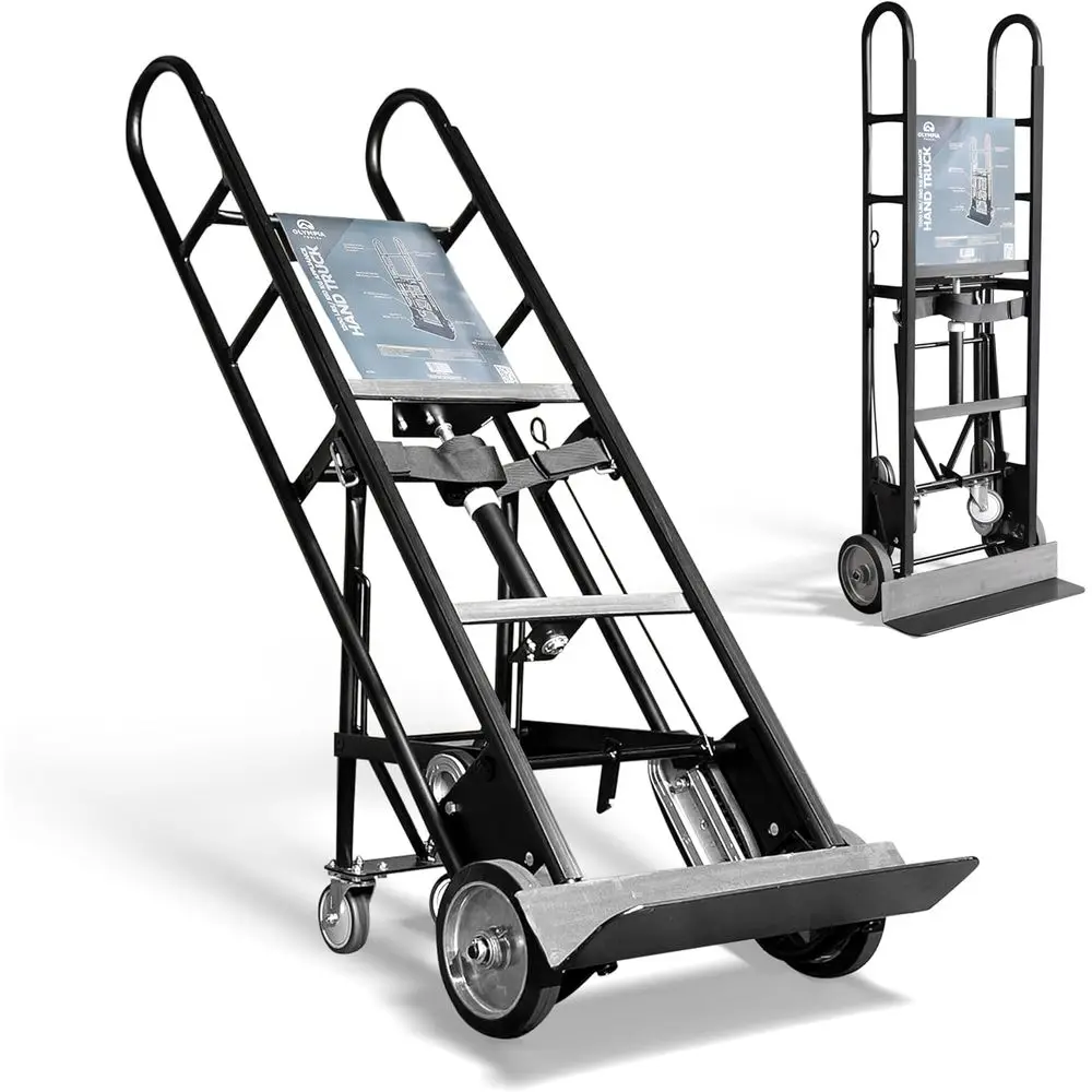 Heavy-Duty 1200lbs Capacity Auto-Recoil Hand Truck with Stair Climbing Feature
Heavy-Duty 1200lbs Capacity Auto-Recoil Hand Truck with Stair Climbing Feature