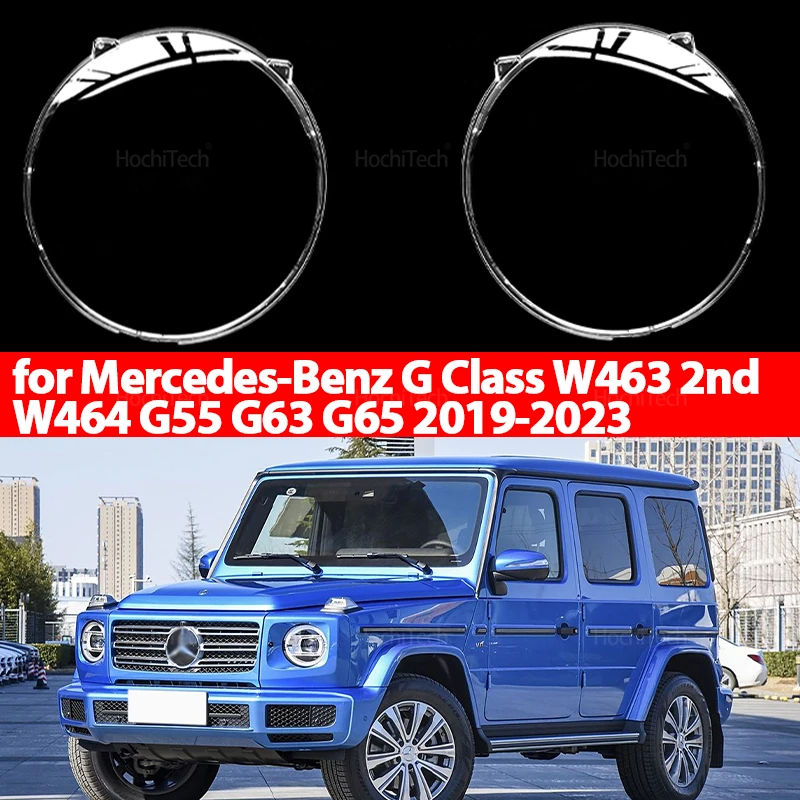 Big G Headlight Cover Lampshade HeadLamp Clear Lens Cover Bright Shell For Mercedes G-Class W463 2nd W464 G55 G63 G65 2019-2023
Big G Headlight Cover Lampshade HeadLamp Clear Lens Cover Bright Shell For Mercedes G-Class W463 2nd W464 G55 G63 G65 2019-2023