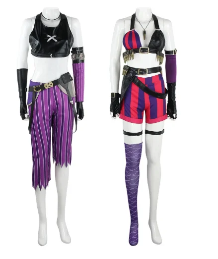 Jinx Cosplay Costume Anime LOL Jinx Arcane Cosplay Uniform Outfits Halloween Carnival Suit Women Custom Made Halloween Costume
Jinx Cosplay Costume Anime LOL Jinx Arcane Cosplay Uniform Outfits Halloween Carnival Suit Women Custom Made Halloween Costume