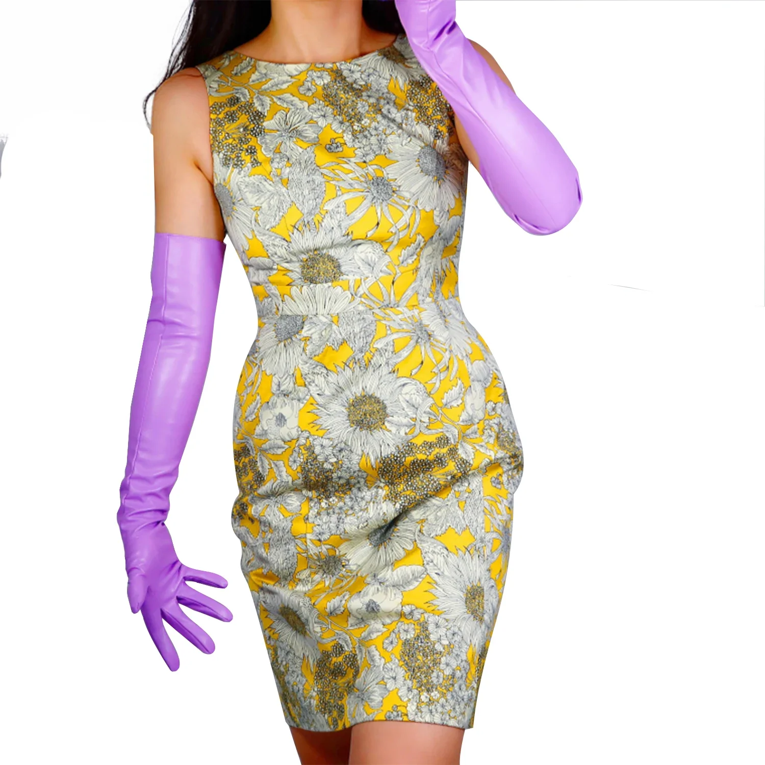 DooWay Women's Light Purple Gloves Faux Leather Lilac 60cm Opera Long Wedding Party Cosplay Christmas Costume Halloween
DooWay Women's Light Purple Gloves Faux Leather Lilac 60cm Opera Long Wedding Party Cosplay Christmas Costume Halloween