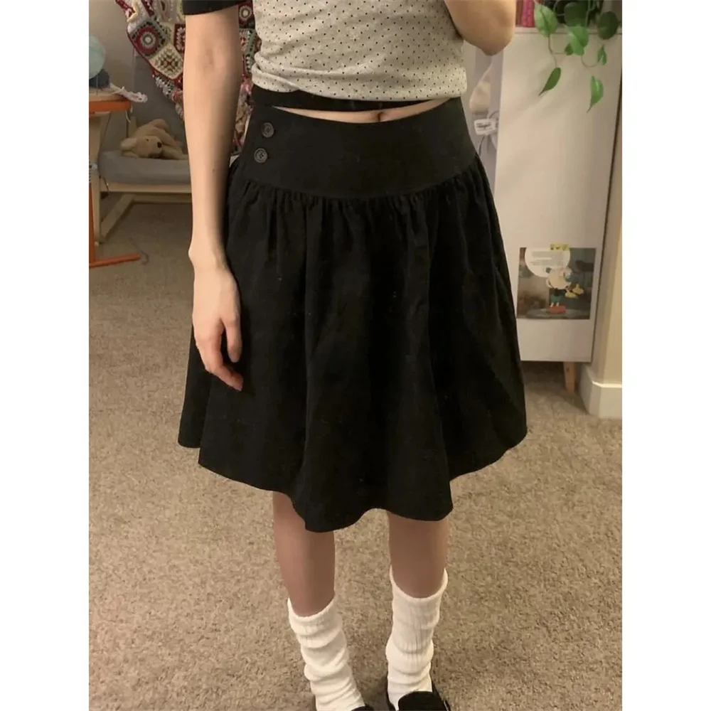 Y2k Loose Skirts Women Solid Korean Fashion Vintage A-line Spring Summer Streetwear Long Skirt Harajuku Chic High Waist Skirt
Y2k Loose Skirts Women Solid Korean Fashion Vintage A-line Spring Summer Streetwear Long Skirt Harajuku Chic High Waist Skirt