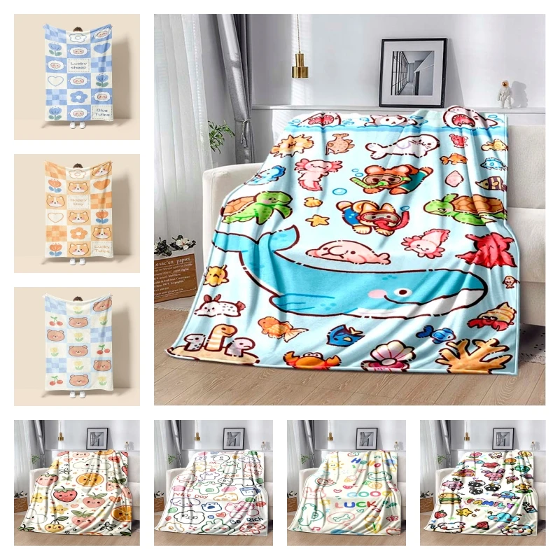 2025 New Cartoon Cute Animal Cat Printed Pet Children's Gift Soft Knitted Bed Sofa Bedroom Decoration Picnic Portable Blankets
2025 New Cartoon Cute Animal Cat Printed Pet Children's Gift Soft Knitted Bed Sofa Bedroom Decoration Picnic Portable Blankets