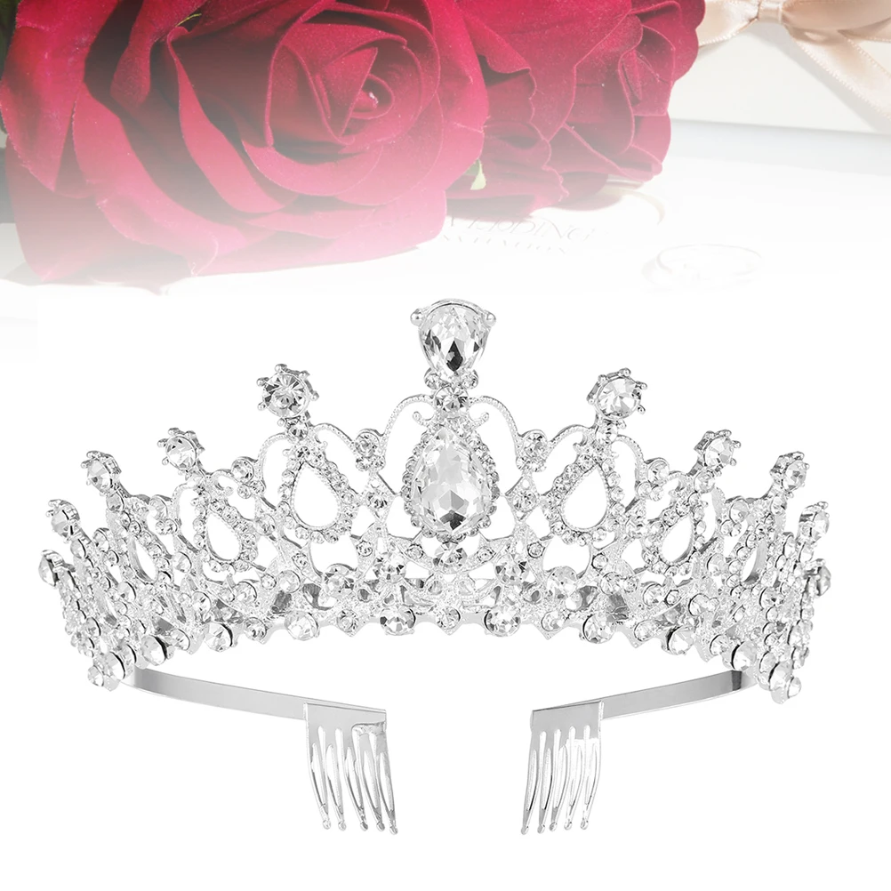 2Pcs Wedding Tiaras Crystal Rhinestone Headb Birthday Pageant Tiara Headb Crowns Queen Crown Elegant Shining Alloy
2Pcs Wedding Tiaras Crystal Rhinestone Headb Birthday Pageant Tiara Headb Crowns Queen Crown Elegant Shining Alloy