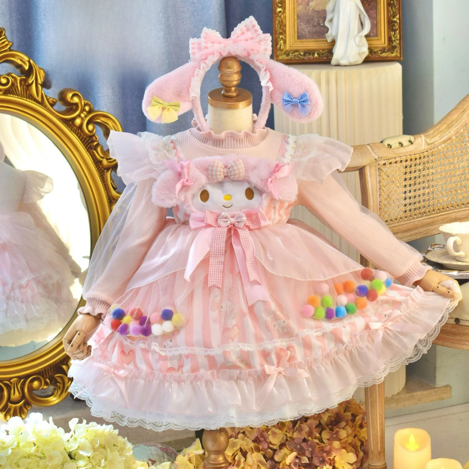 RUIDENG Children's Lolita Princess Dress Halloween Costume Autumn Winter Dress Girls' Skirt Ethnic Clothing No Brand Registered
RUIDENG Children's Lolita Princess Dress Halloween Costume Autumn Winter Dress Girls' Skirt Ethnic Clothing No Brand Registered
