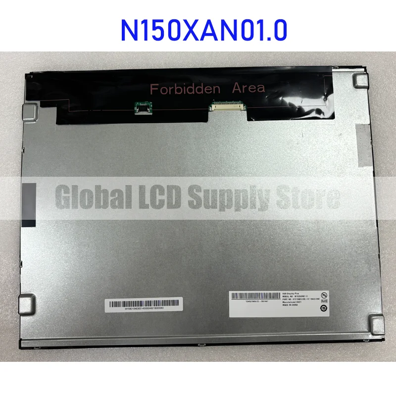 N150XAN01.0 15.0 Inch LCD Display Screen Panel 20 Pins Connector Brand New Tested
N150XAN01.0 15.0 Inch LCD Display Screen Panel 20 Pins Connector Brand New Tested