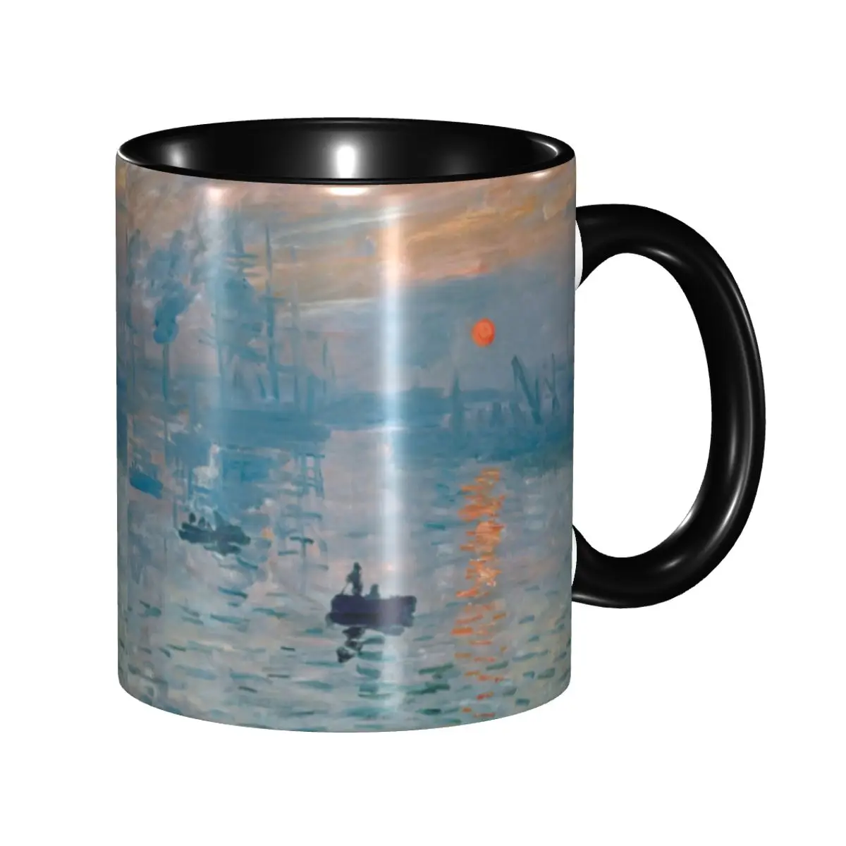 Impression Sunrise Mugs Customized Claude Monet Painting Art Coffee Ceramic Mug Creative Present
Impression Sunrise Mugs Customized Claude Monet Painting Art Coffee Ceramic Mug Creative Present