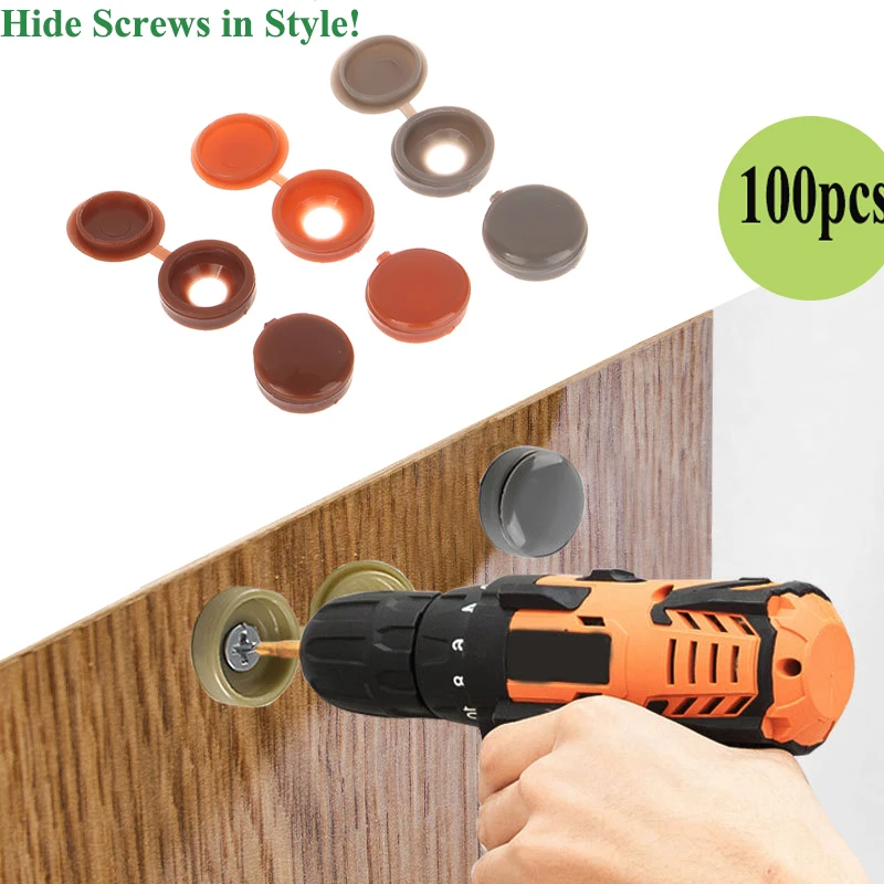100pcs Invisible Screw Covers for Furniture M4 M5 Snap-On Decorative Plastic Hole Plug .Self-tapping Screw Caps for Clean Look
100pcs Invisible Screw Covers for Furniture M4 M5 Snap-On Decorative Plastic Hole Plug .Self-tapping Screw Caps for Clean Look