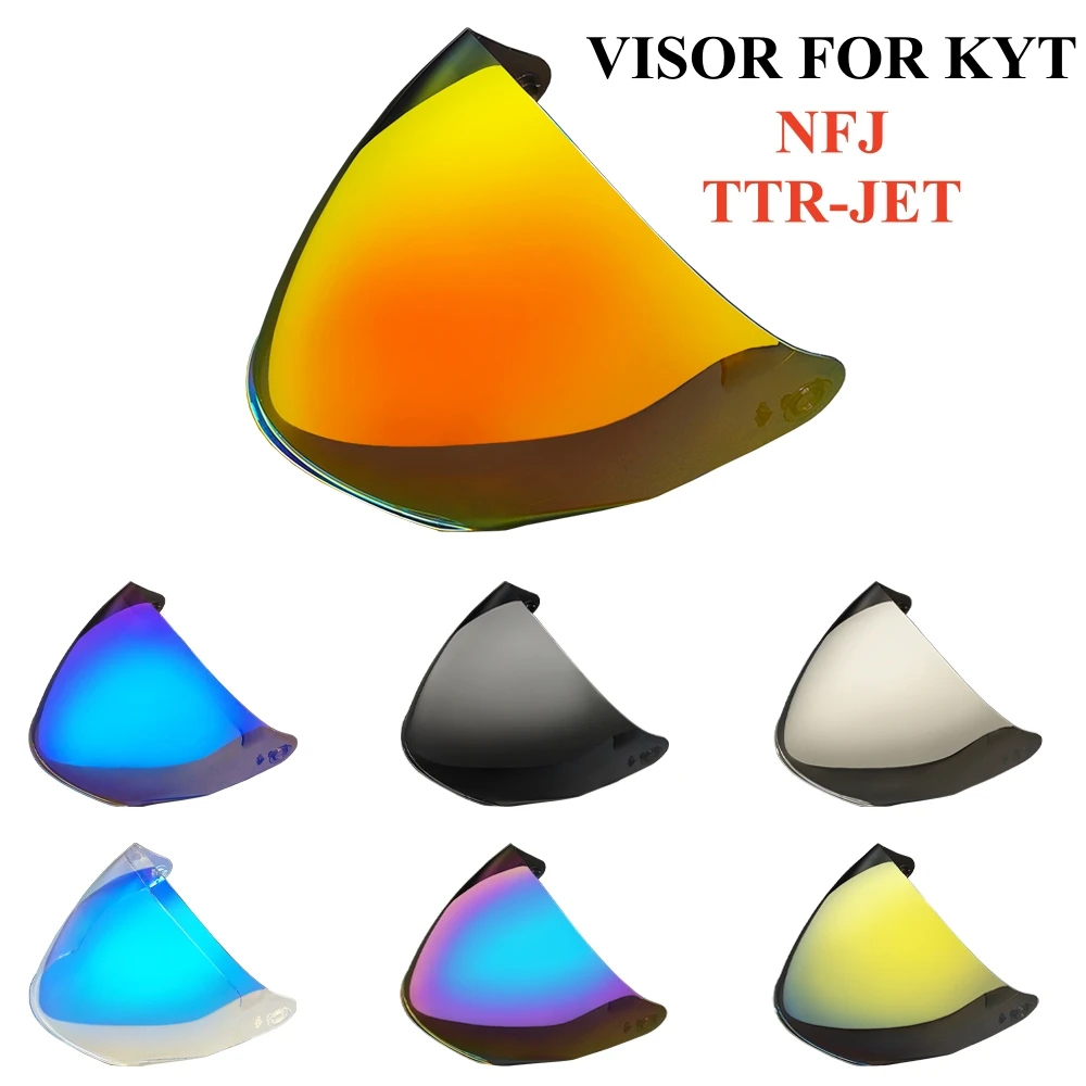 NFJ Helmet Visor Lens for KYT TTR-JET Face Shield Sunscreen Dustproof UV Protection Coating Visera Casco Motorcycle Accessories
NFJ Helmet Visor Lens for KYT TTR-JET Face Shield Sunscreen Dustproof UV Protection Coating Visera Casco Motorcycle Accessories