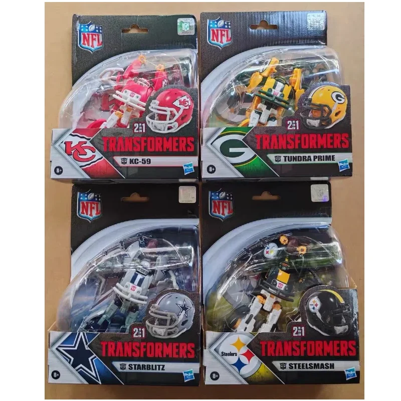 【 Spot Goods】Hasbro Transformers NFL San Francisco 49ers Goldrush 5.5" Action Figure Helmet Converting Robot Toy Gift
【 Spot Goods】Hasbro Transformers NFL San Francisco 49ers Goldrush 5.5" Action Figure Helmet Converting Robot Toy Gift
