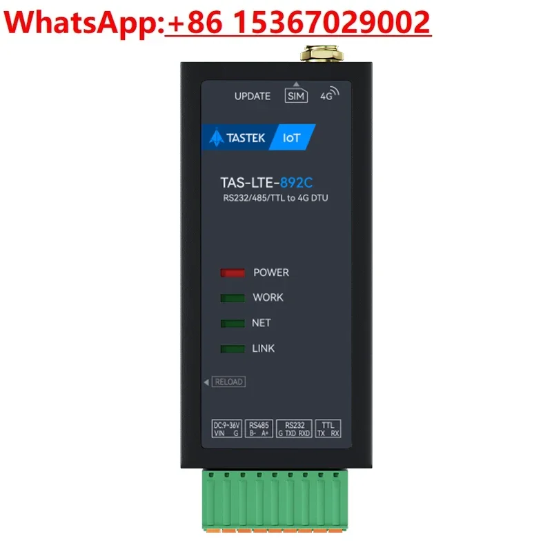 Модуль 4G dtu беспроводная связь GSM Интернет вещей 4gdtu прозрачная передача rs485 последовательный пульт дистанционного управления cat1
Модуль 4G dtu беспроводная связь GSM Интернет вещей 4gdtu прозрачная передача rs485 последовательный пульт дистанционного управления cat1