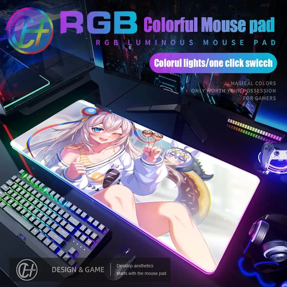 Игровой коврик для мыши HYBXAXC 900x400x4мм Oguri Cap, RGB, большой, с LED-подсветкой, HD, XXL, для геймеров, Umamusume
Игровой коврик для мыши HYBXAXC 900x400x4мм Oguri Cap, RGB, большой, с LED-подсветкой, HD, XXL, для геймеров, Umamusume