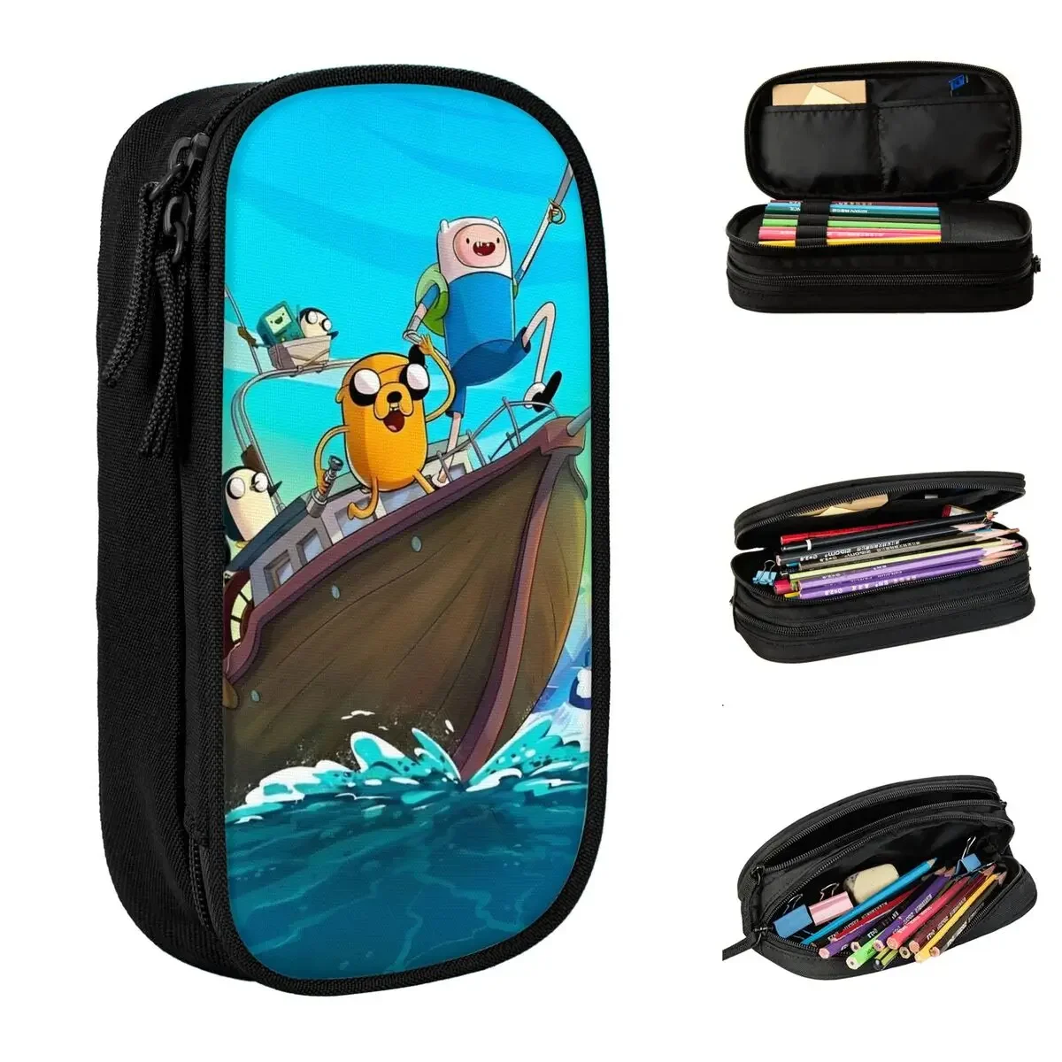 Adventures Times Sailing Pencil Cases Pen Bags for Student Large Storage Students School Gifts Pencilcases
Adventures Times Sailing Pencil Cases Pen Bags for Student Large Storage Students School Gifts Pencilcases