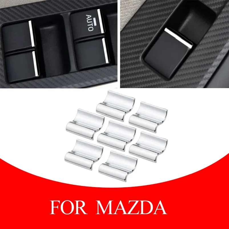 7Pcs/Set for Mazda 3 6 CX5 CX3 CX4 Atenza Axela Accessories Car Window Lift Buttons Decorate Sequins Car Styling
7Pcs/Set for Mazda 3 6 CX5 CX3 CX4 Atenza Axela Accessories Car Window Lift Buttons Decorate Sequins Car Styling