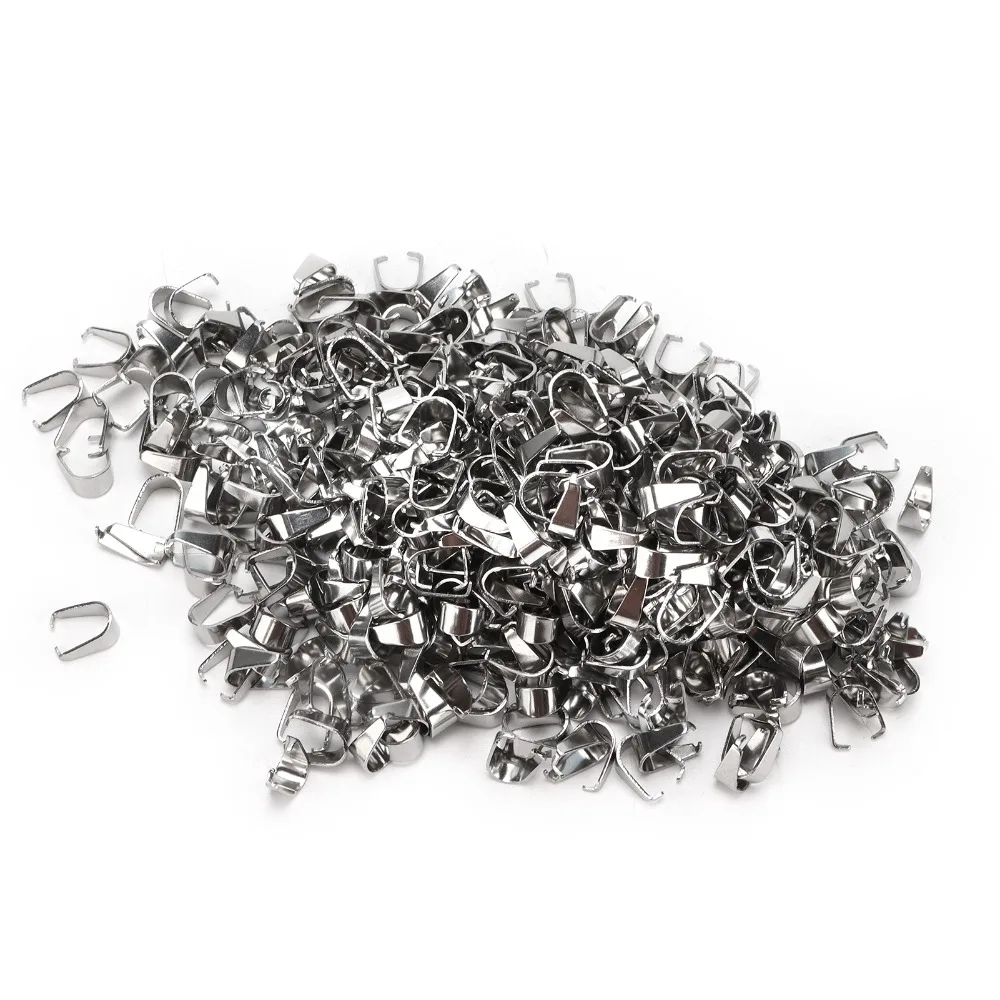 500 шт. ювелирных инструментов: изысканные серебряные застежки-клипсы из нержавеющей стали для подвесок, открывающиеся защелки для рукоделия
500 шт. ювелирных инструментов: изысканные серебряные застежки-клипсы из нержавеющей стали для подвесок, открывающиеся защелки для рукоделия