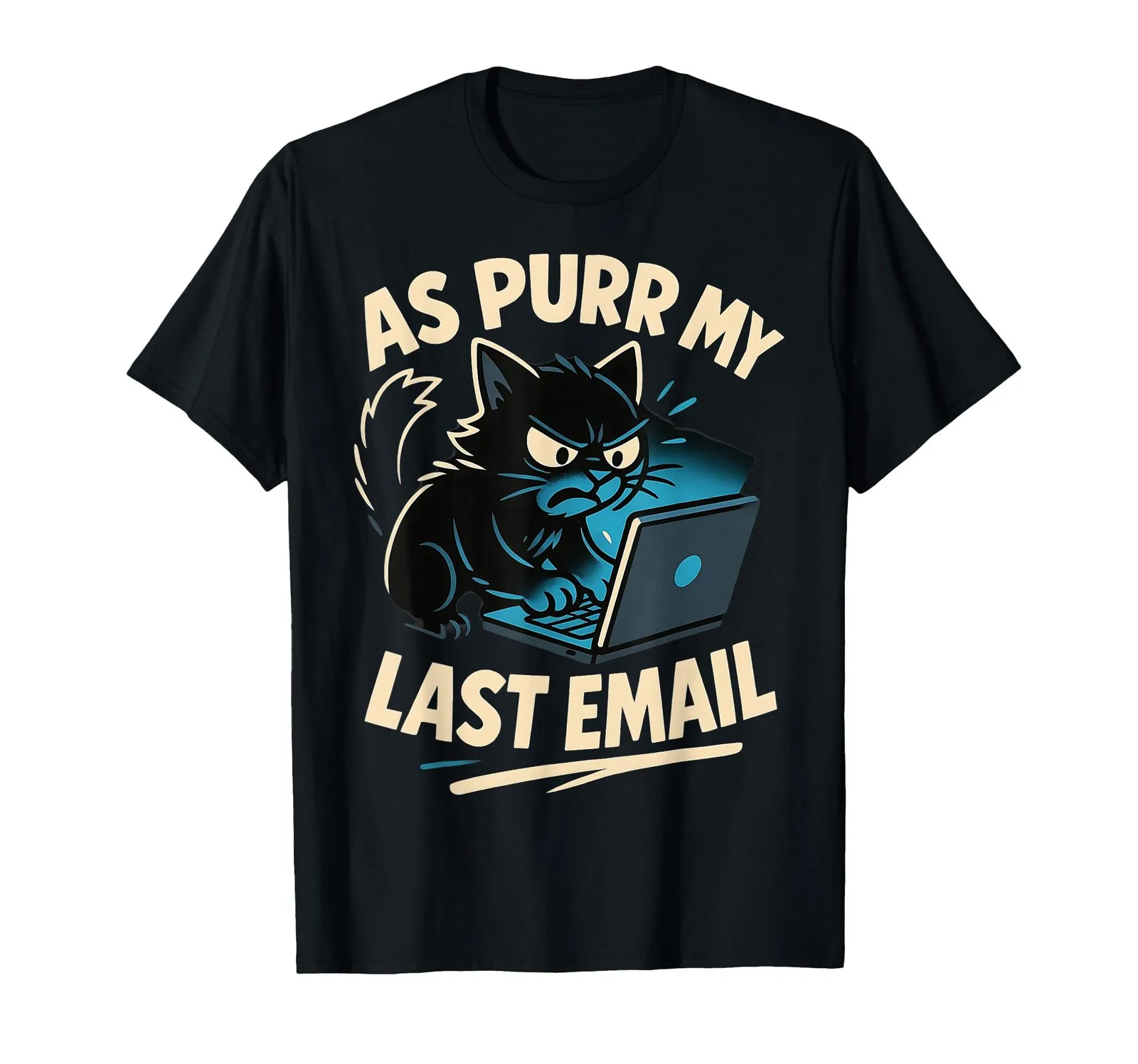 Cats & Emails: Hilarious Office Cat Pun Tee for Work Humor
Cats & Emails: Hilarious Office Cat Pun Tee for Work Humor