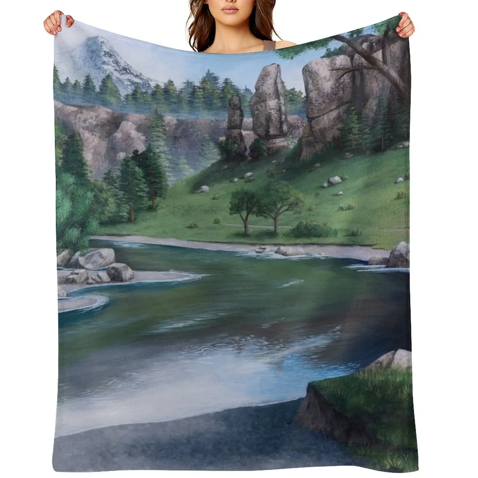 Horseshoe Overlook Throw Blanket Hairys Blankets For Baby funny gift Heavy Blankets
Horseshoe Overlook Throw Blanket Hairys Blankets For Baby funny gift Heavy Blankets