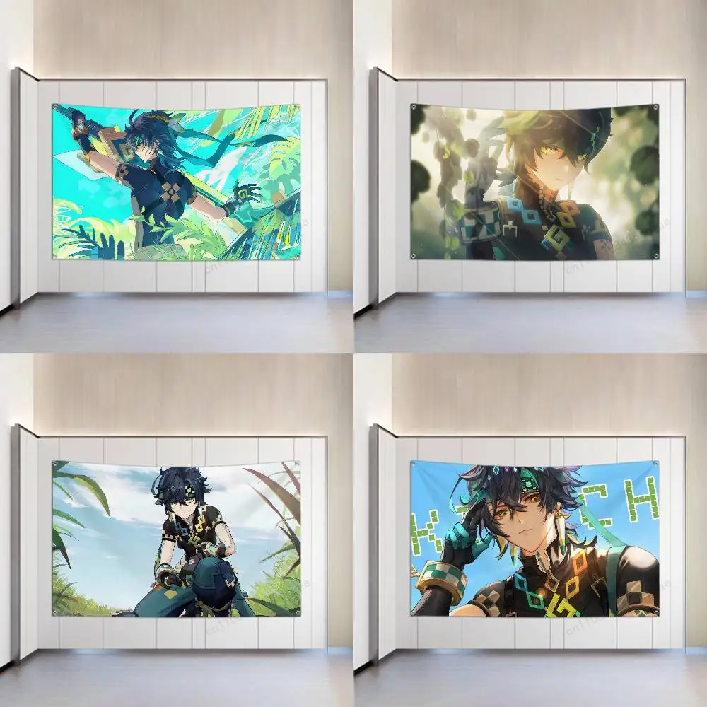 Genshin Impact K-Kinich Flag For Garden Banner Tapestry 80X120cm,60X90cm,70X115cm,150X200cm,100X150cm,50X70cm
Genshin Impact K-Kinich Flag For Garden Banner Tapestry 80X120cm,60X90cm,70X115cm,150X200cm,100X150cm,50X70cm