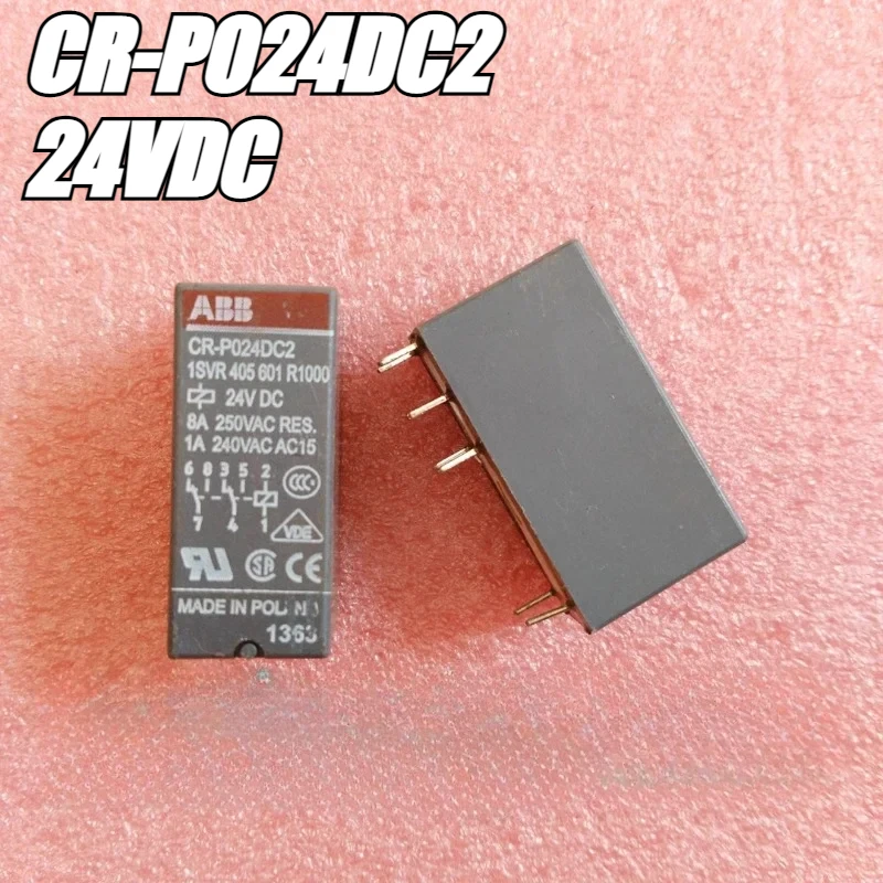 (Brand New Original)1pcs/lot 100% original genuine relay:ABB CR-P024DC2 24VDC 8pins Plug and play middle small relay
(Brand New Original)1pcs/lot 100% original genuine relay:ABB CR-P024DC2 24VDC 8pins Plug and play middle small relay