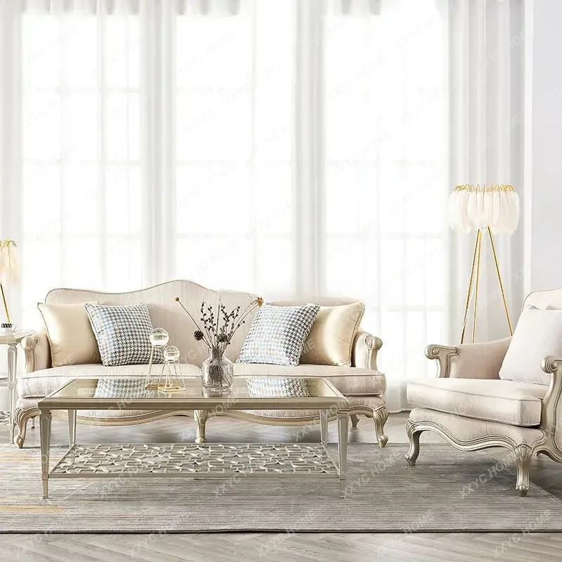 A Solid Wood Double Three-Seat Sofa Meijia Small Apartment Simple and Light Luxury
A Solid Wood Double Three-Seat Sofa Meijia Small Apartment Simple and Light Luxury