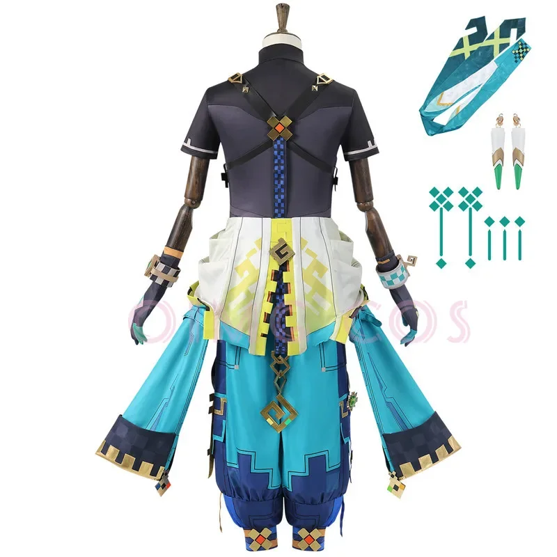 Genshin Impact Kinich Cosplay Costume Adult Carnival Uniform Anime Halloween Party Costumes Women Masquerade Game
Genshin Impact Kinich Cosplay Costume Adult Carnival Uniform Anime Halloween Party Costumes Women Masquerade Game