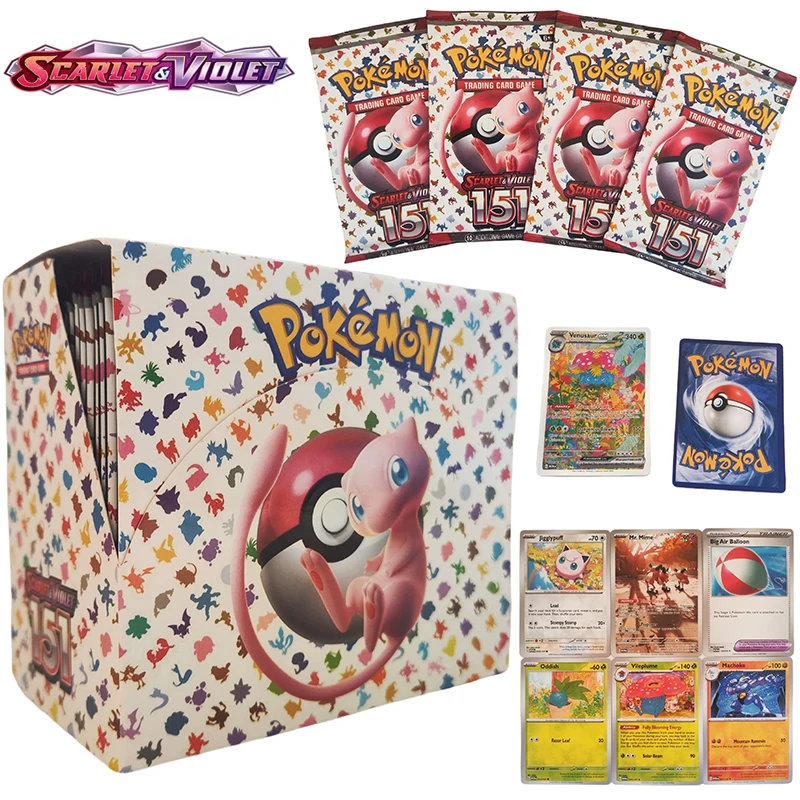 30/360 шт. английская версия Pokemon Pokémon TCG: Scarlet & Violet 151, классическая коробка расширения Booster Box, боевая торговая карта, 36 упаковок, коробка
30/360 шт. английская версия Pokemon Pokémon TCG: Scarlet & Violet 151, классическая коробка расширения Booster Box, боевая торговая карта, 36 упаковок, коробка