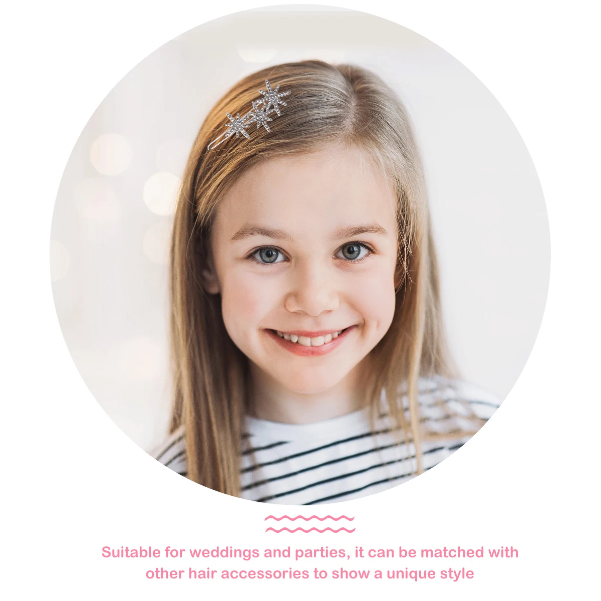 Snowflake Star Hair Clips Shiny Rhinestone Alloy Hairpins for Women Wedding Party Accessories Elegant Crystal Fashion
Snowflake Star Hair Clips Shiny Rhinestone Alloy Hairpins for Women Wedding Party Accessories Elegant Crystal Fashion