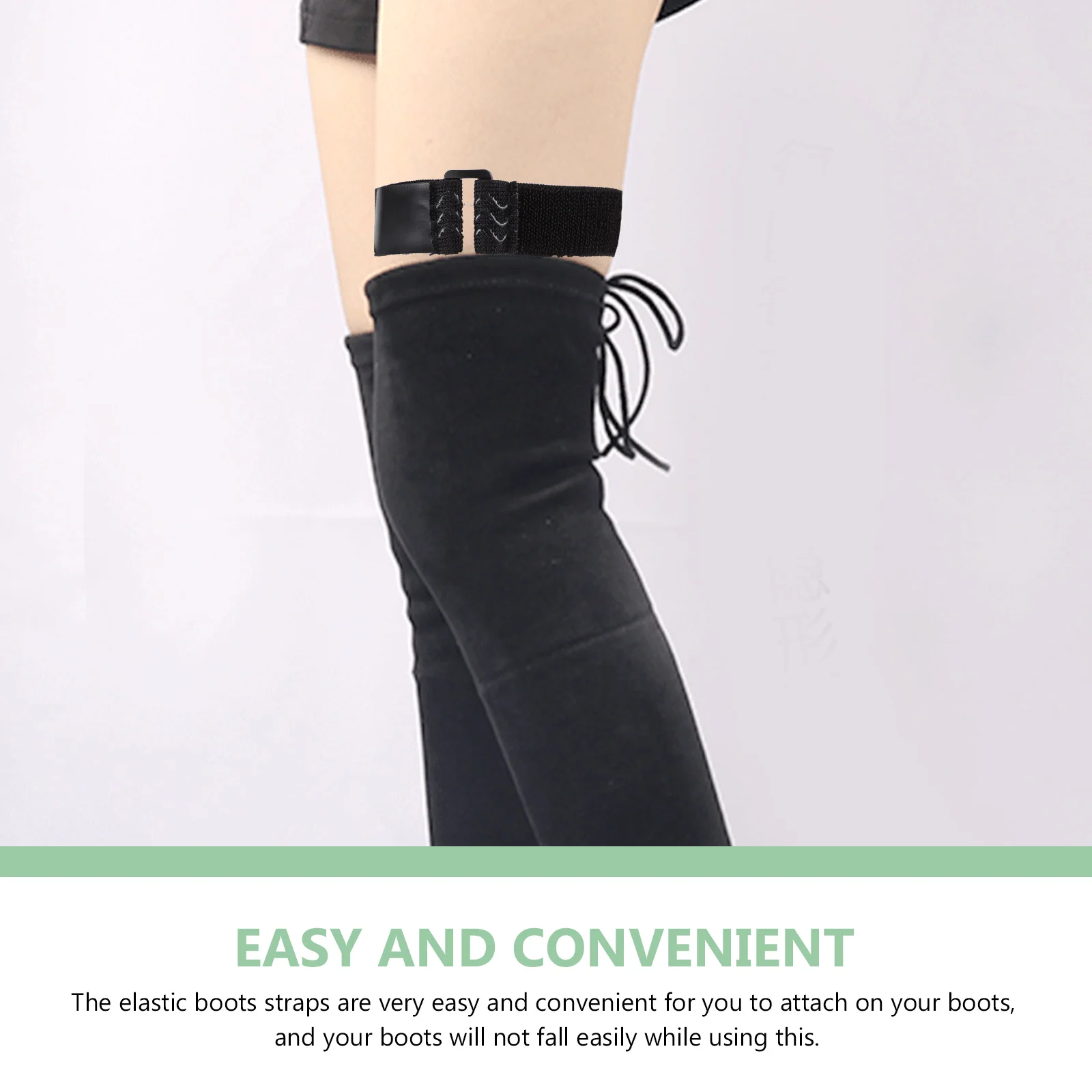 Anti Slip Fixing Straps Elastic Lightweight for High Boots Adjustable Bands No Residue Tear Stay Long Boots Accessory Foot Care
Anti Slip Fixing Straps Elastic Lightweight for High Boots Adjustable Bands No Residue Tear Stay Long Boots Accessory Foot Care
